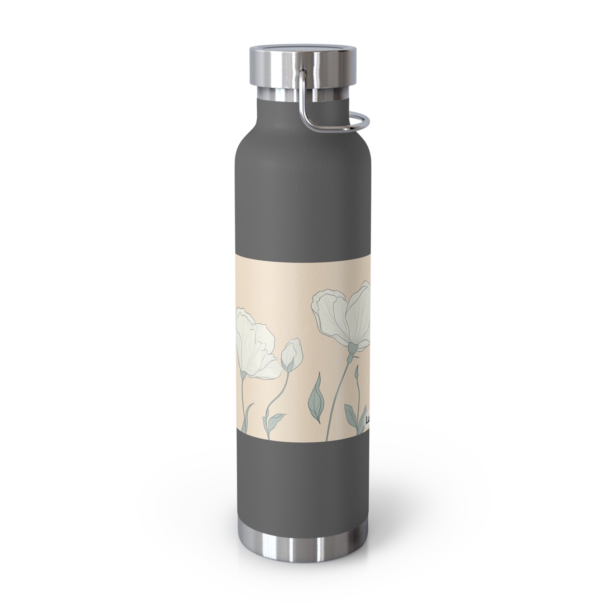 Floral Design Insulated Water Bottle