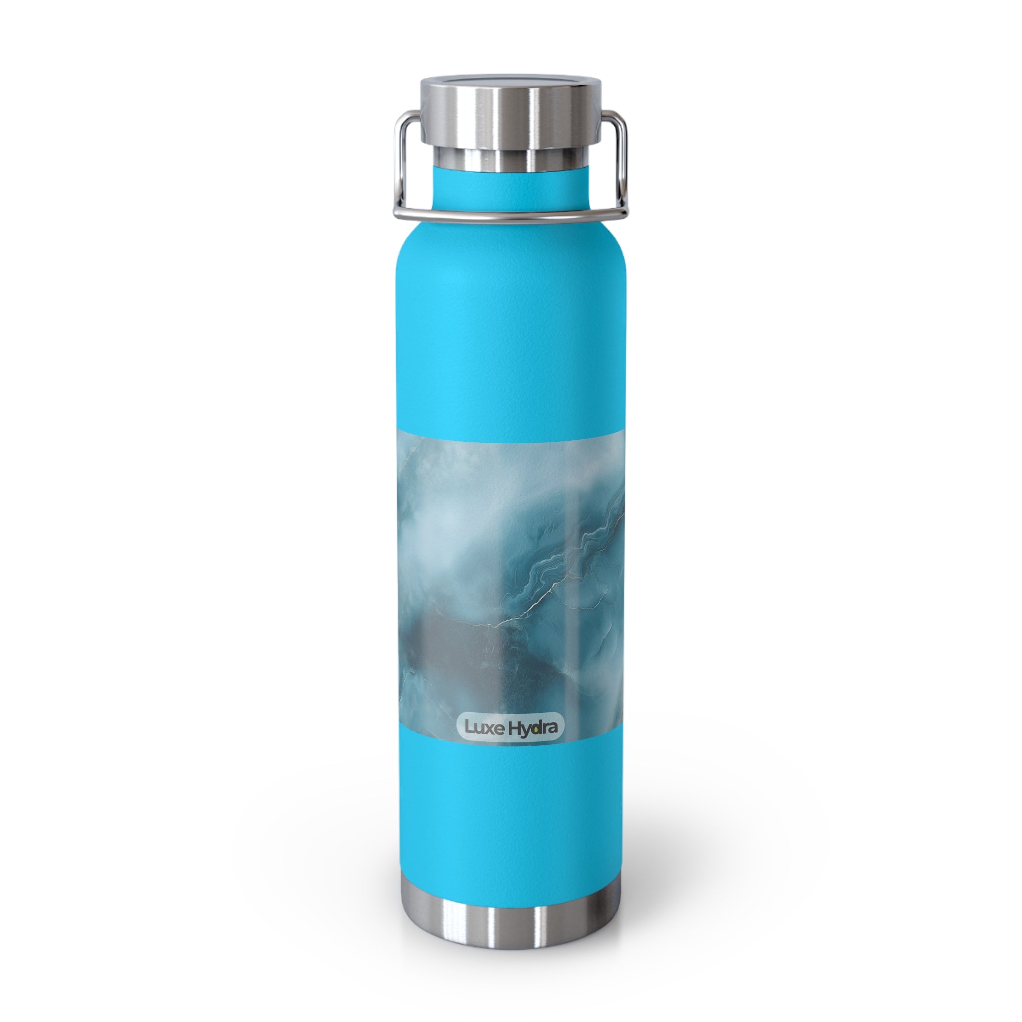 Stylish 22oz Copper Insulated Water Bottle