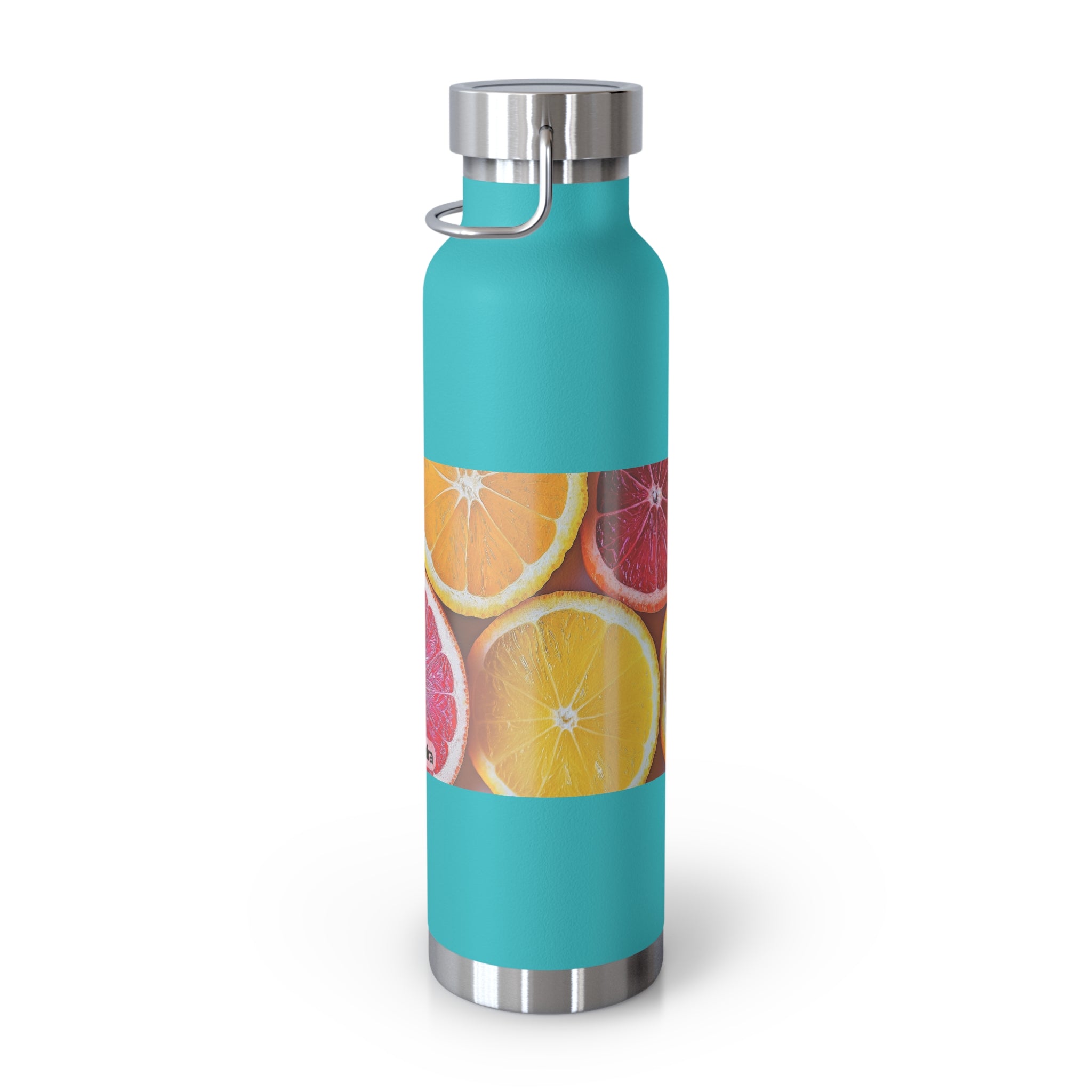 Citrus Print Insulated Water Bottle