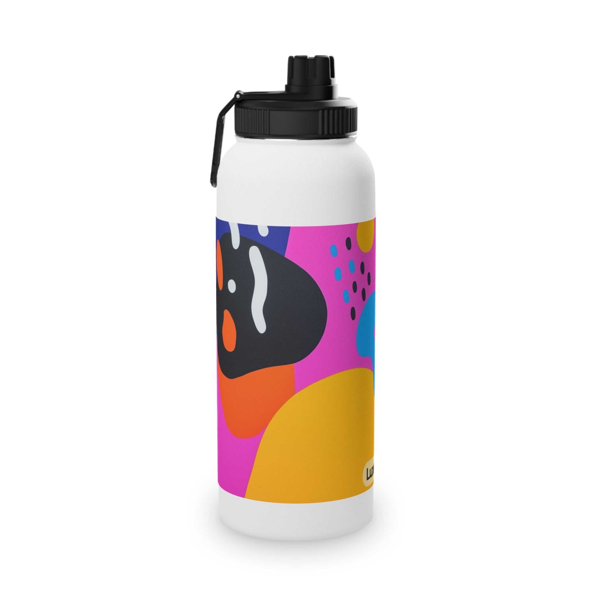 Colorful Stainless Steel Water Bottle with Sports Lid