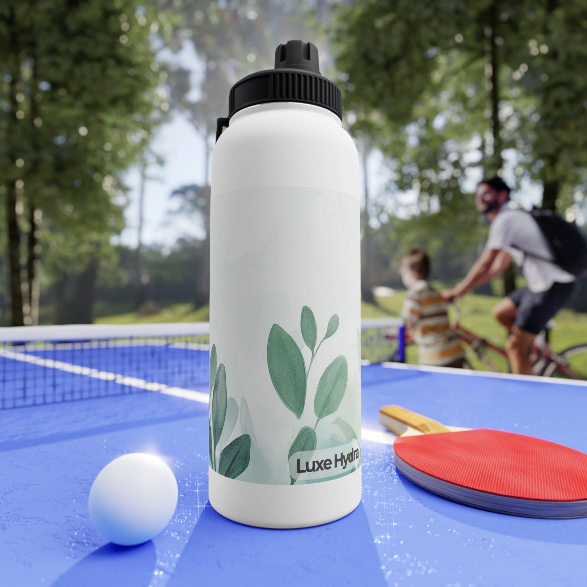 Eco-Friendly Stainless Steel Water Bottle with Sports Lid