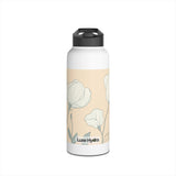Floral Stainless Steel Water Bottle