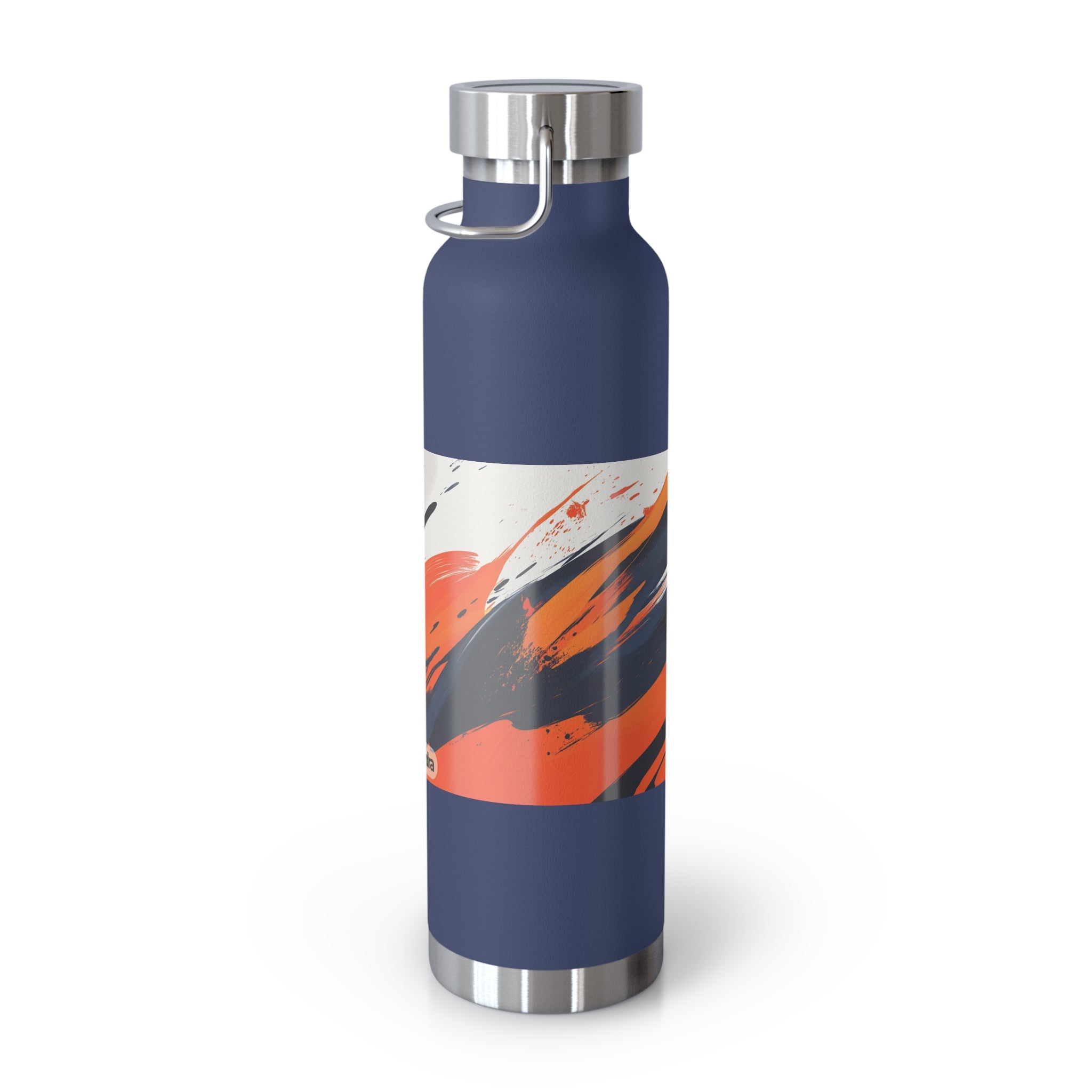 Stylish 22oz Copper Vacuum Insulated Water Bottle