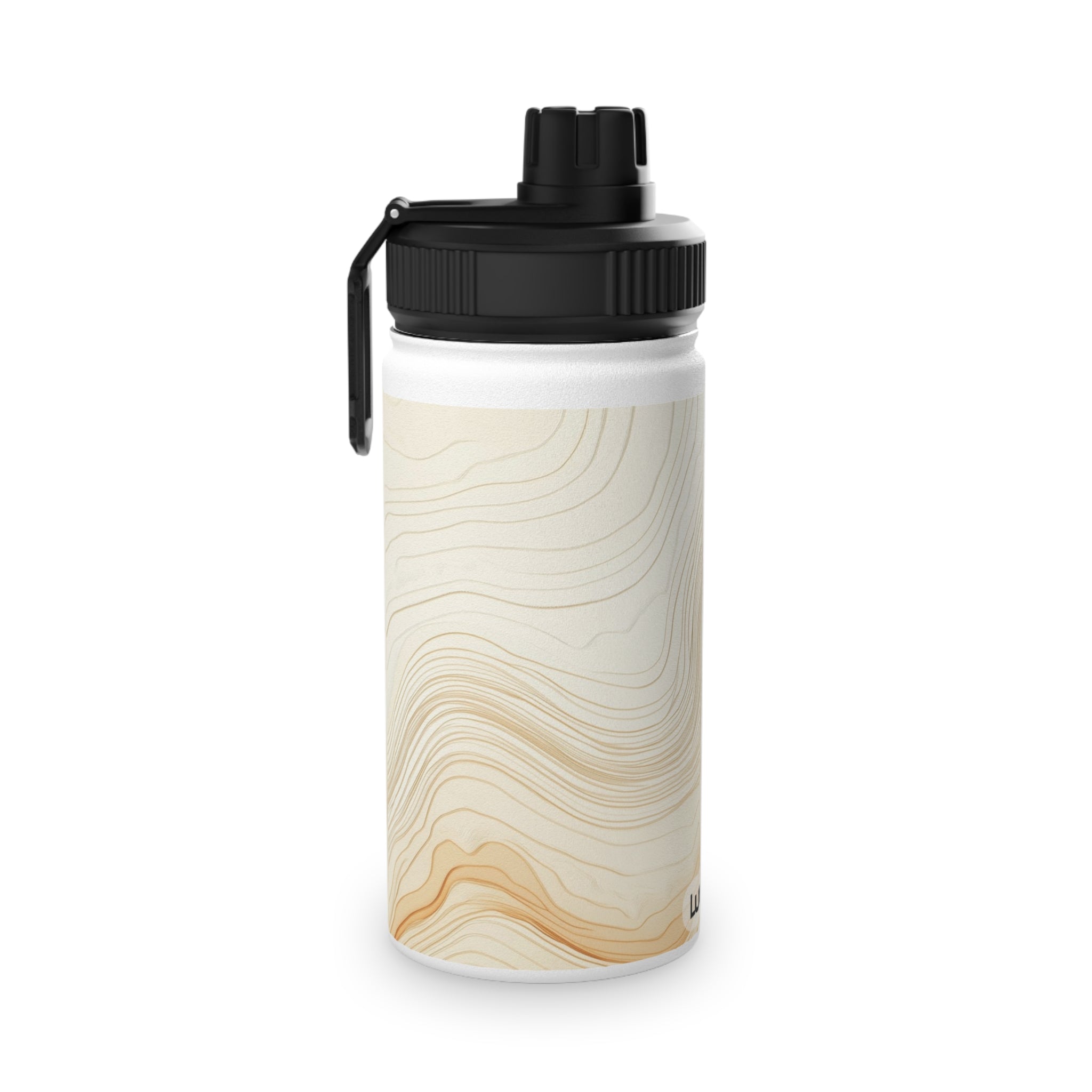 Elegant Marble Pattern Stainless Steel Water Bottle