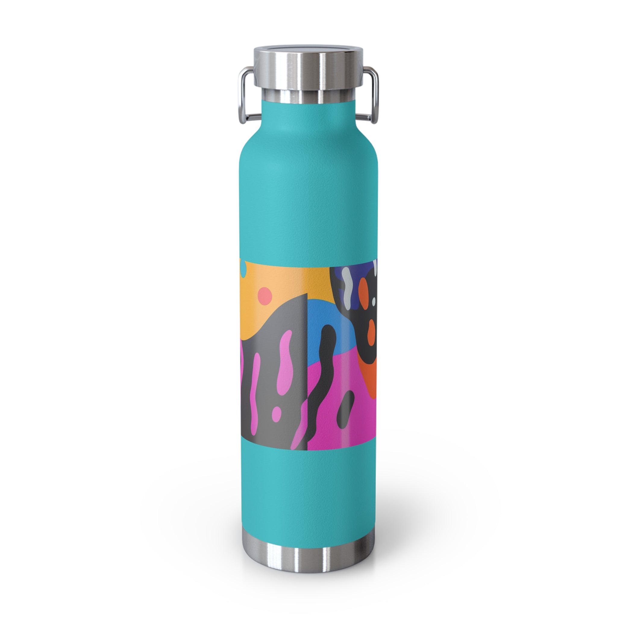 Colorful 22oz Copper Insulated Water Bottle