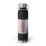 Stylish Copper Vacuum Insulated Water Bottle - 22oz