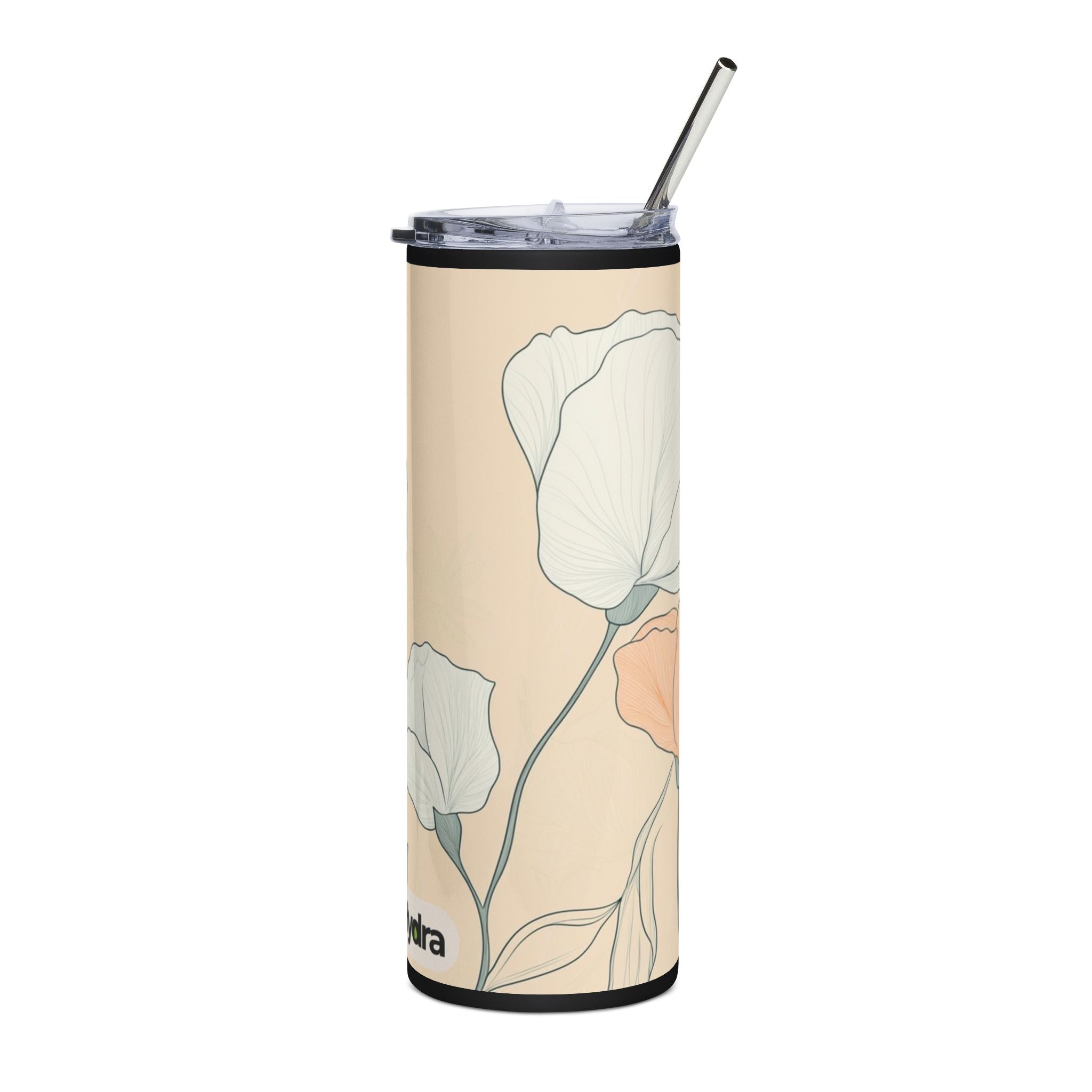 Floral Stainless Steel Tumbler