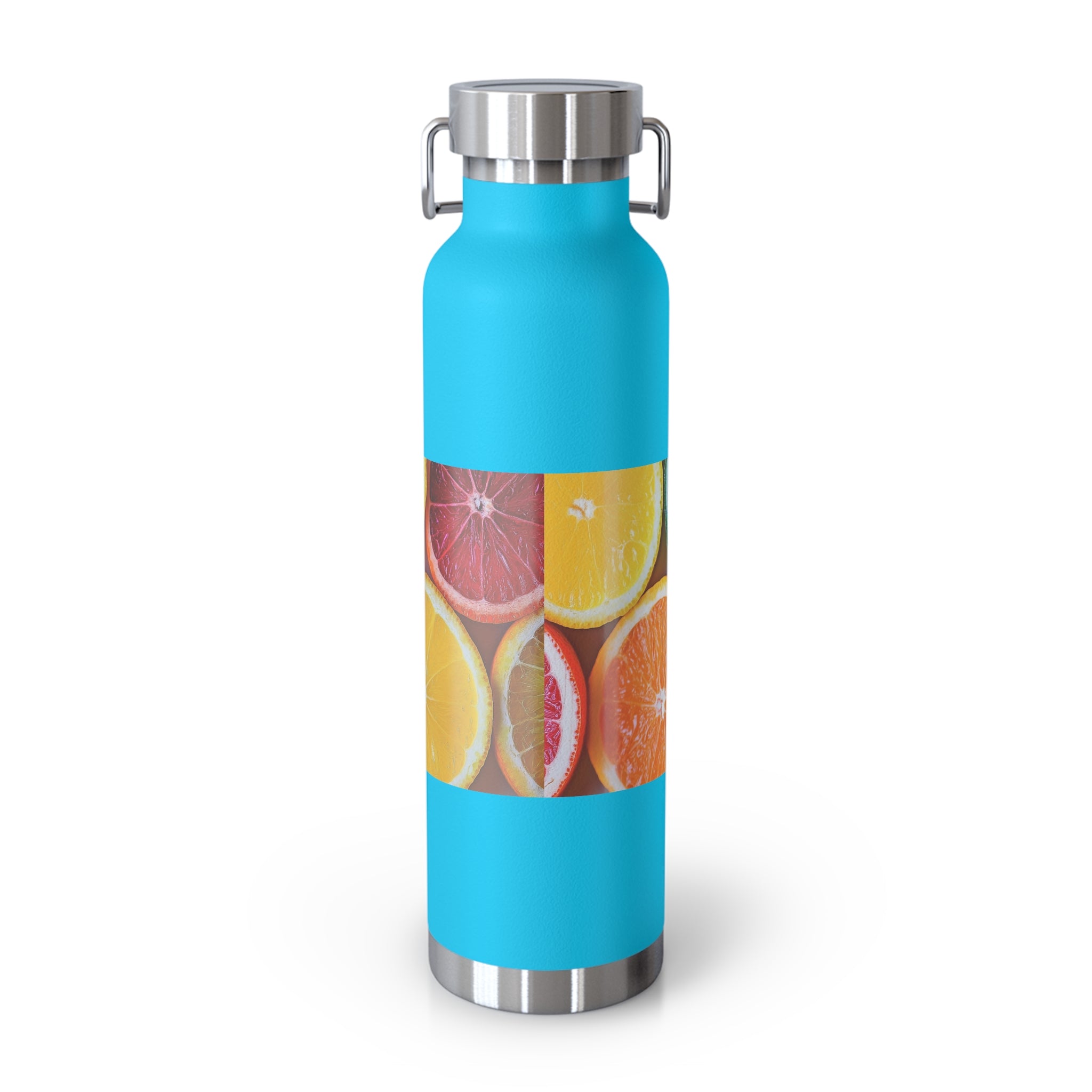 Citrus Print Insulated Water Bottle