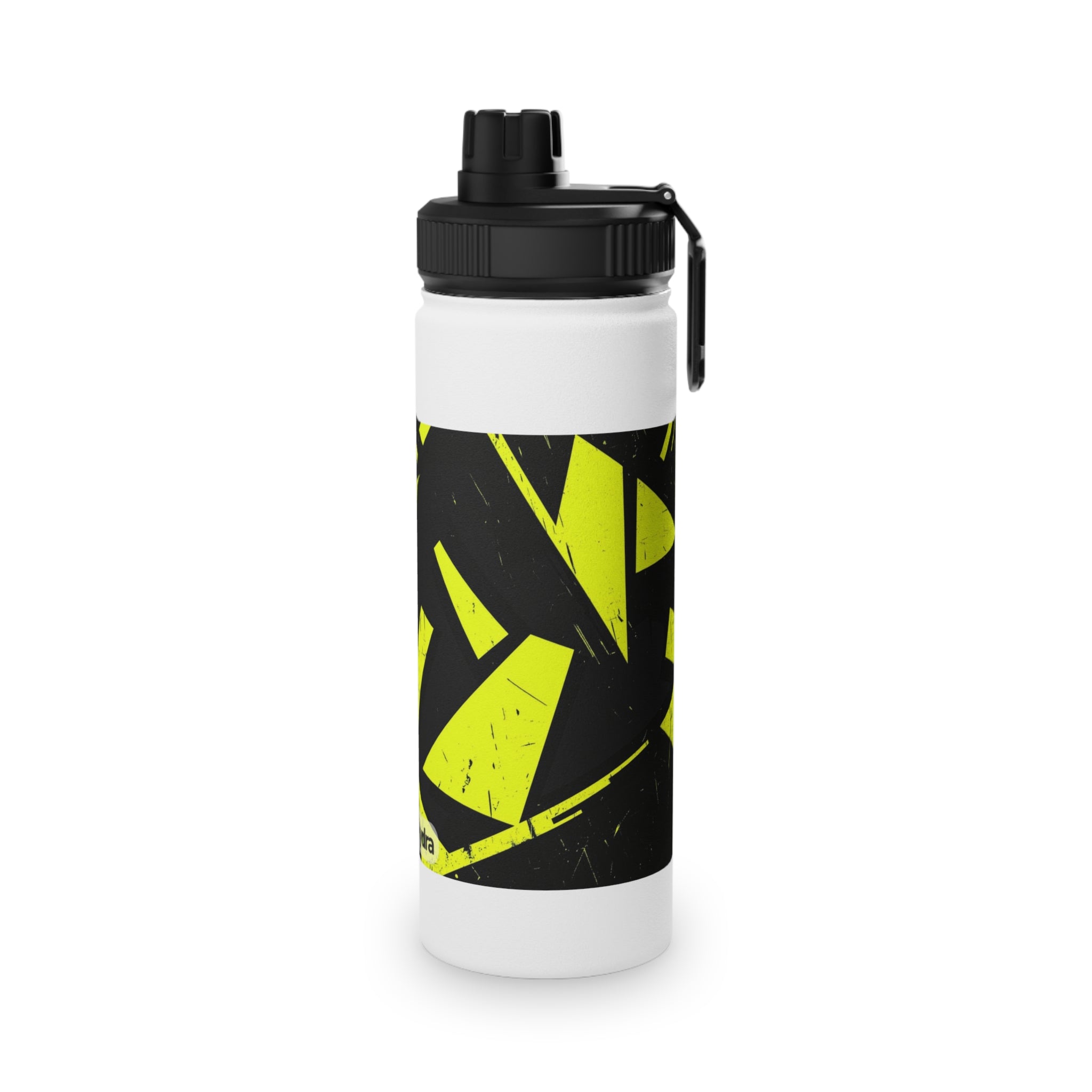 Sporty Stainless Steel Water Bottle with Sports Lid