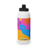 Colorful Stainless Steel Water Bottle with Sports Lid