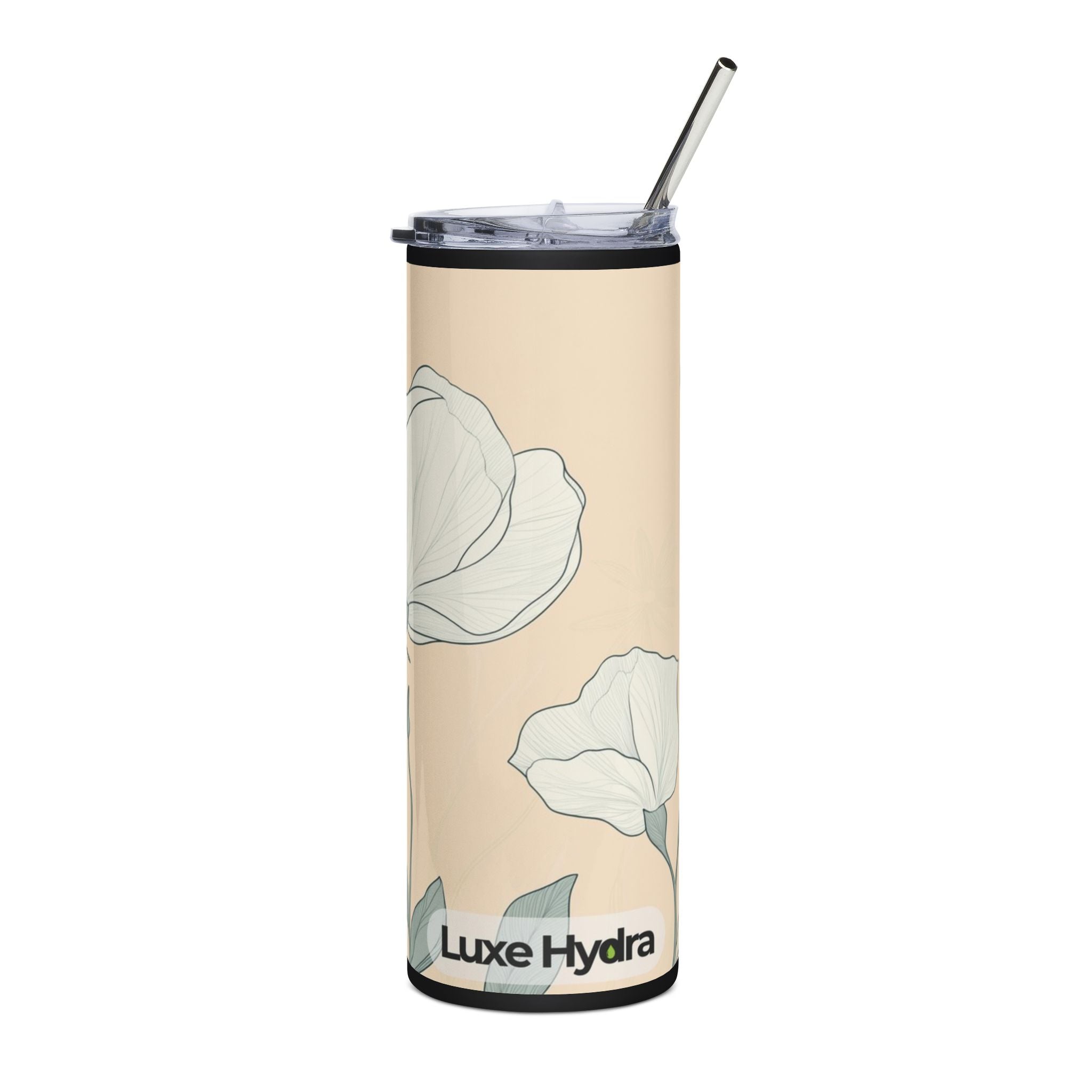 Floral Stainless Steel Tumbler