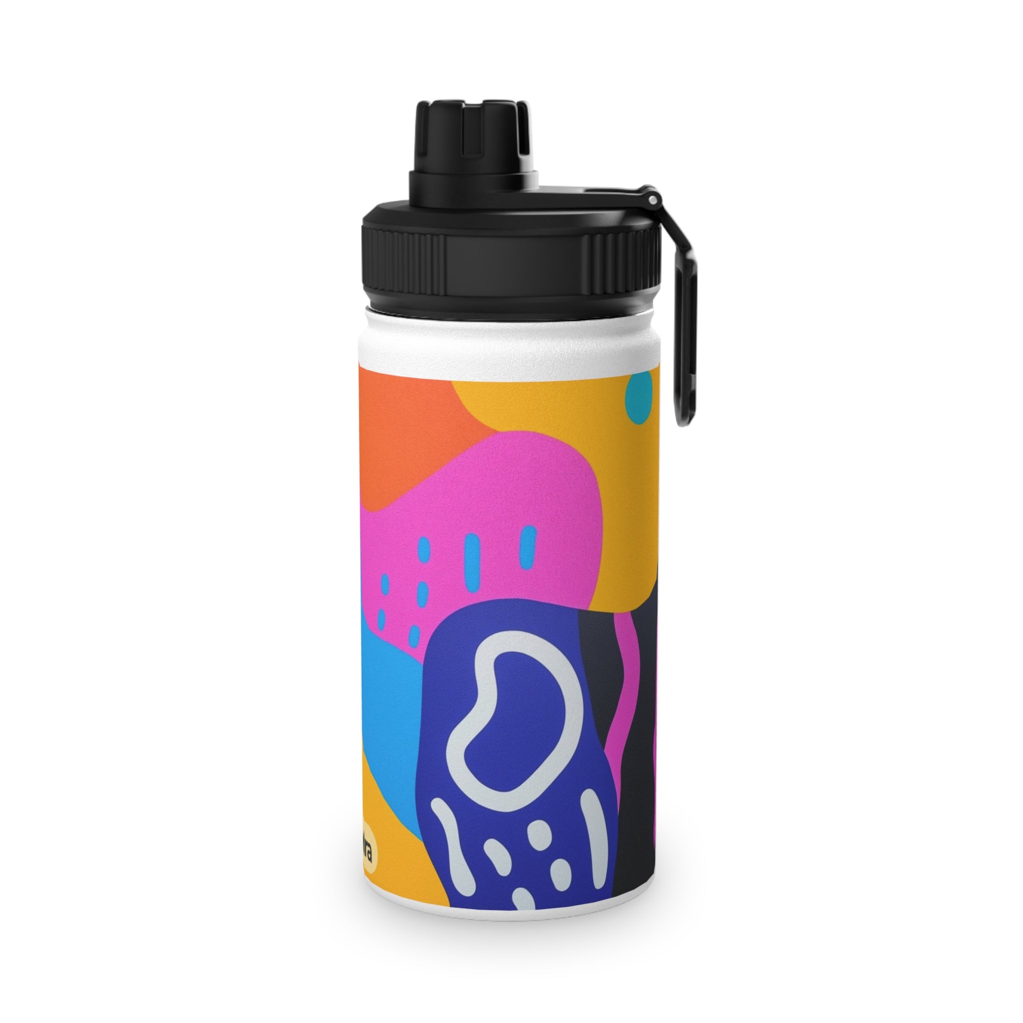 Colorful Stainless Steel Water Bottle with Sports Lid
