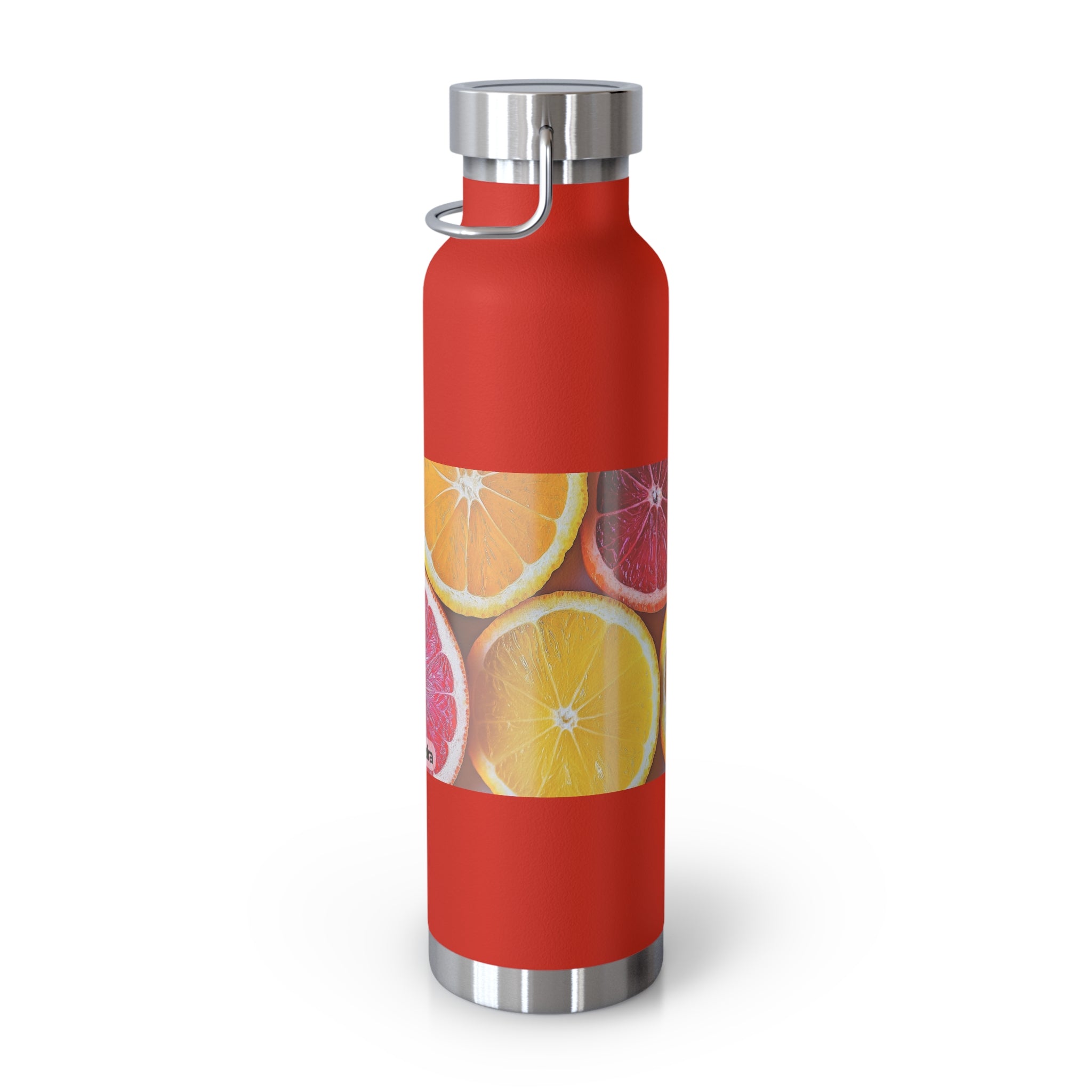Citrus Print Insulated Water Bottle