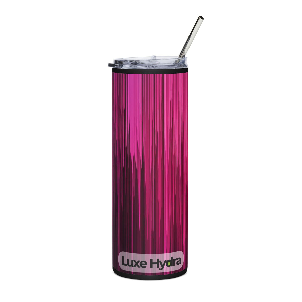 Stylish Pink Stainless Steel Tumbler