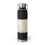 Floral Design Insulated Water Bottle