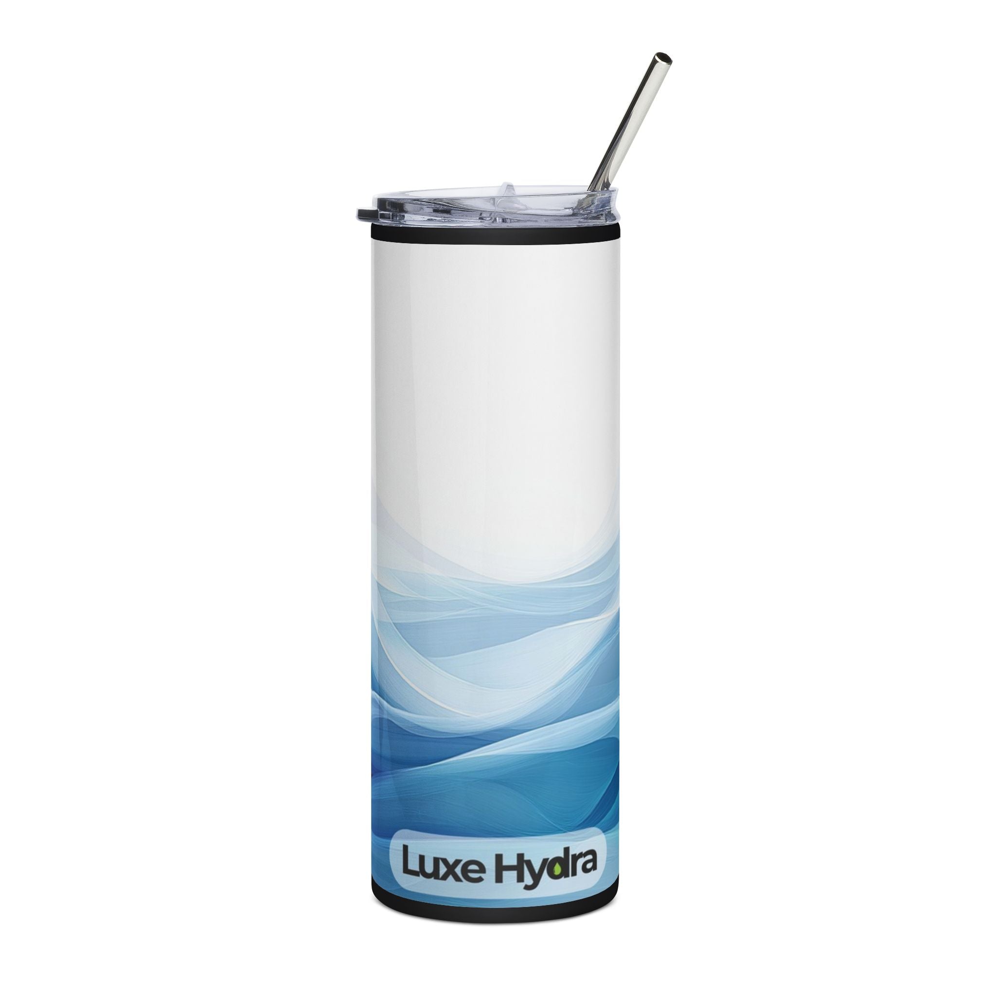 Custom Wave Design Stainless Steel Tumbler