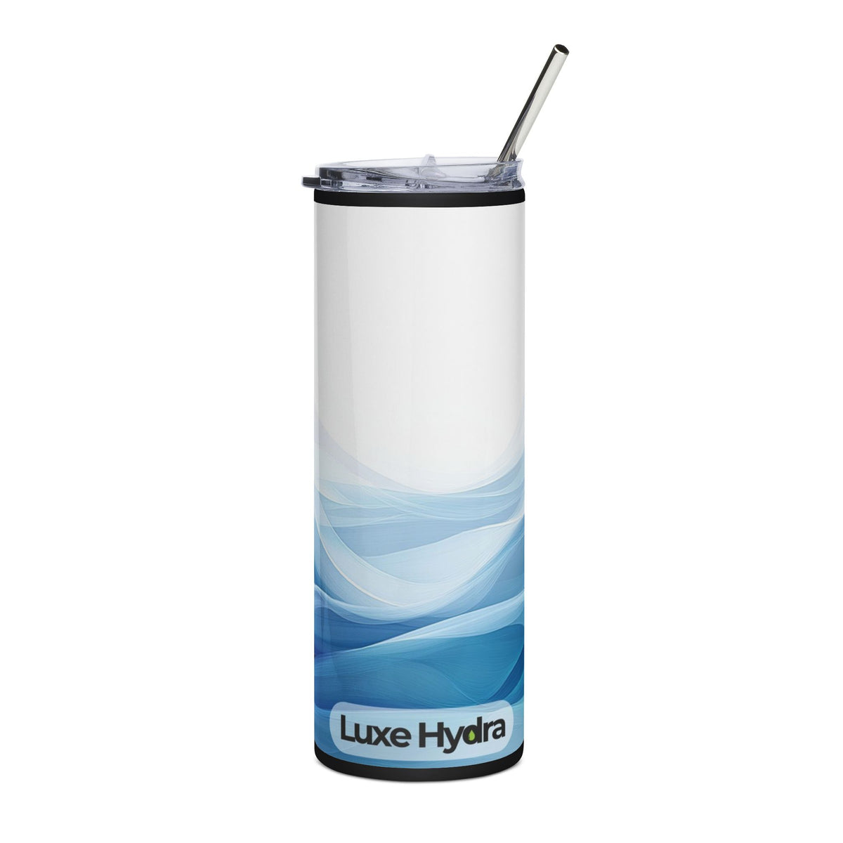 Custom Wave Design Stainless Steel Tumbler