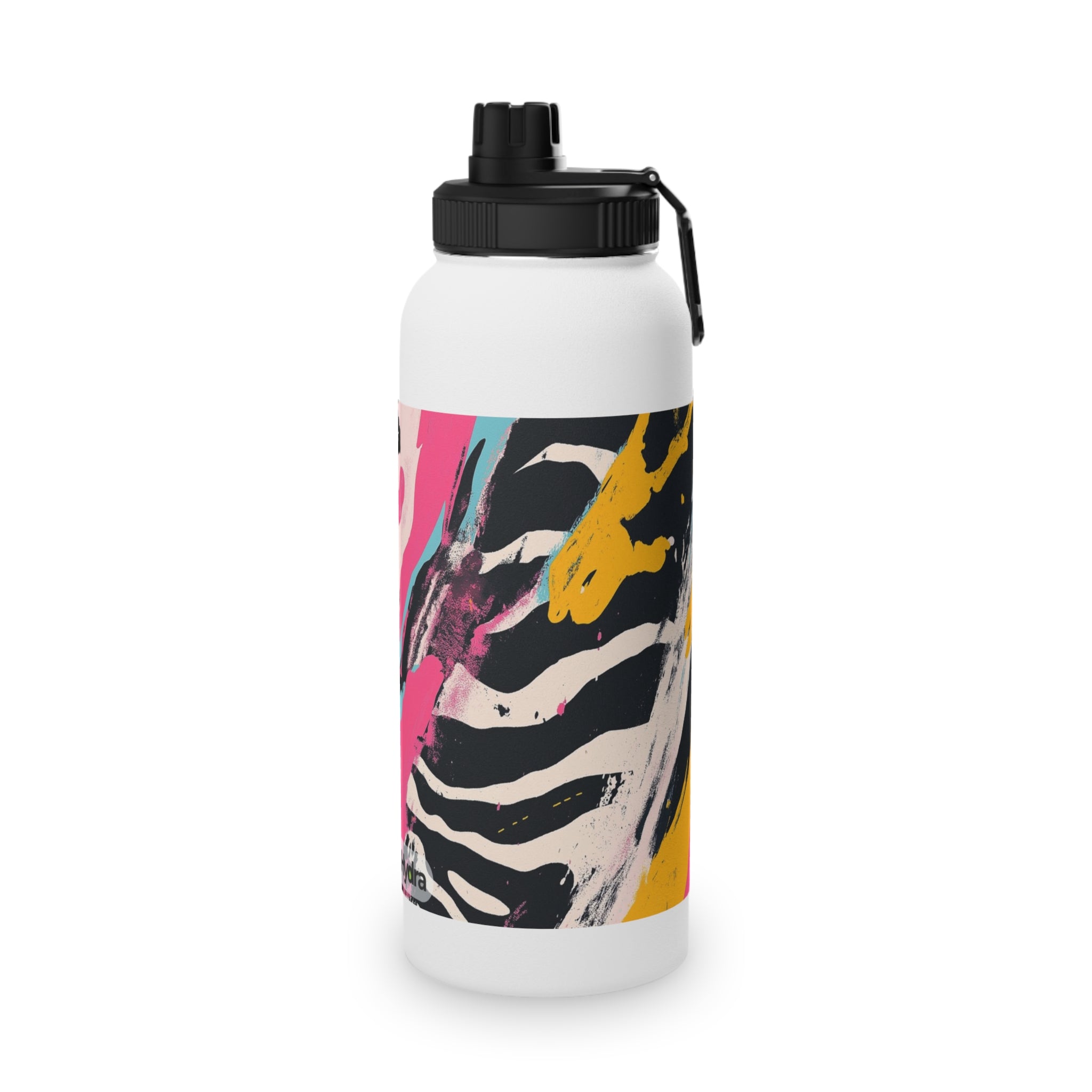 Vibrant Stainless Steel Water Bottle with Sports Lid