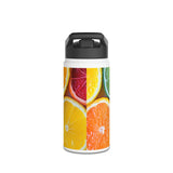Vibrant Citrus Stainless Steel Water Bottle