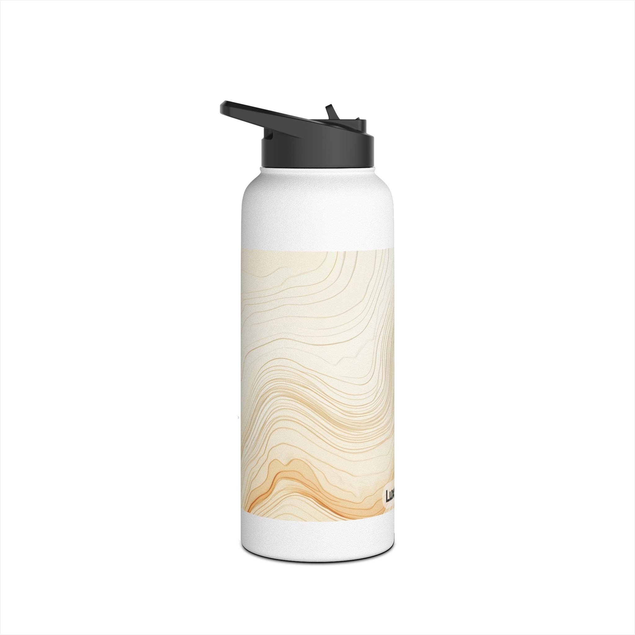 Elegant Wave Stainless Steel Water Bottle