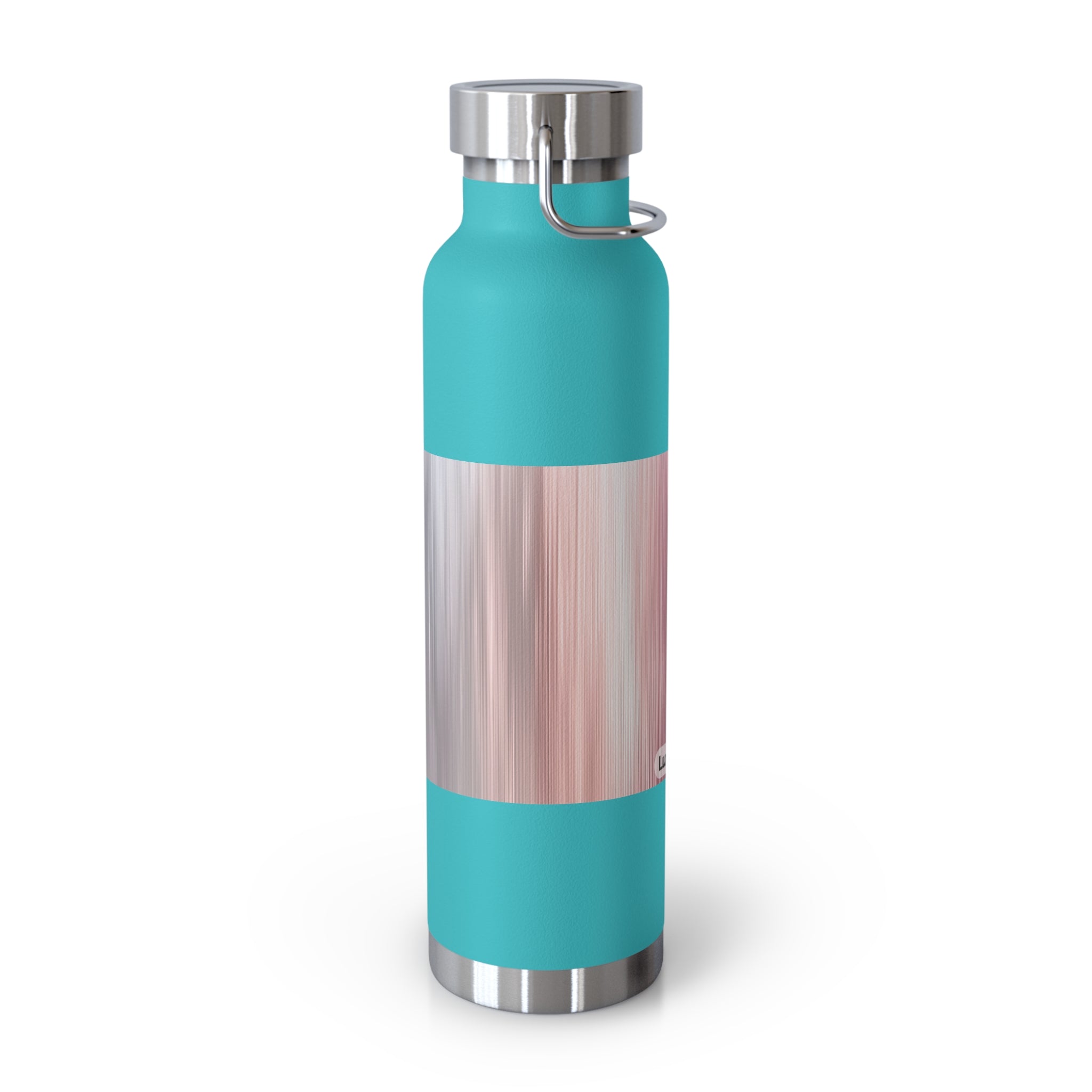 Stylish Copper Vacuum Insulated Water Bottle - 22oz